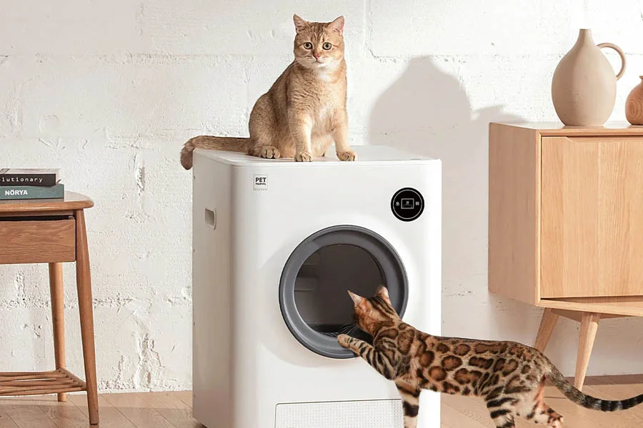 scoopfree automatic cat litter box